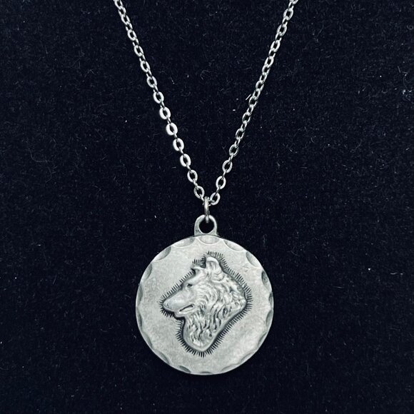 Rawcliffe Pewter Shetland Sheepdog Pendant On A Cable Chain Necklace (5530) - Picture 2 of 5